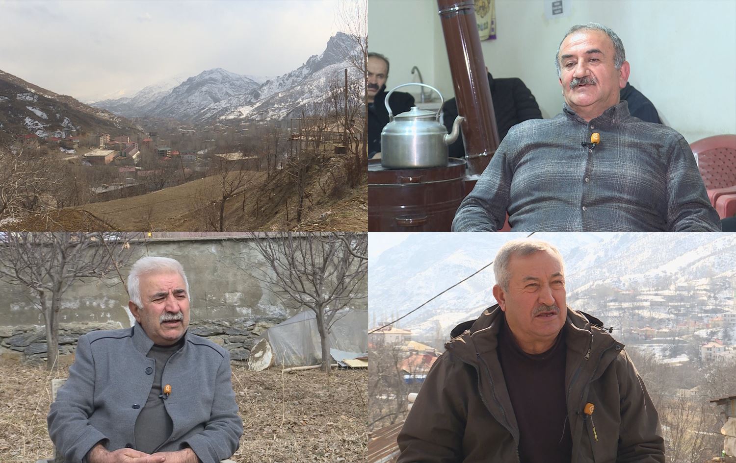 Şahîdên çalakiya yekem a PKKyê /Wêne: Rûdaw