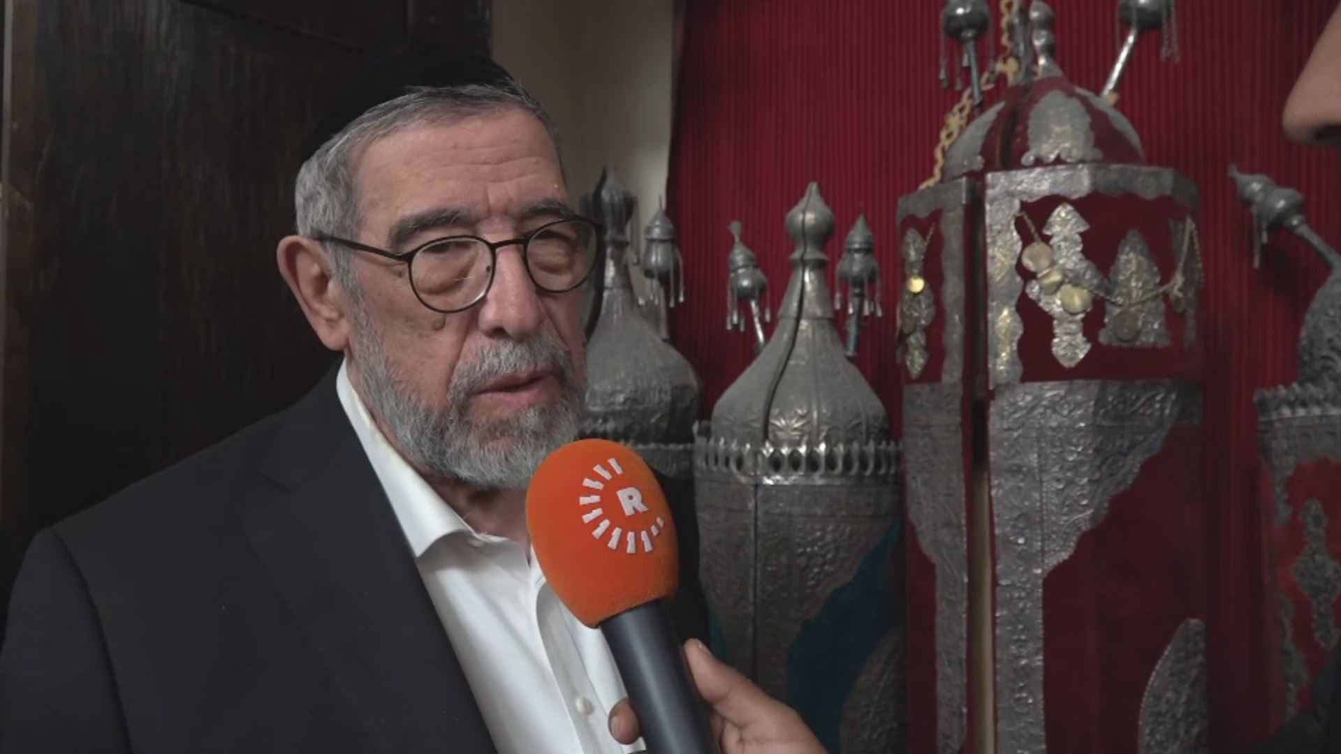 Rûdaw’a konuşan Suriyeli Yahudi haham Yusuf Hamra