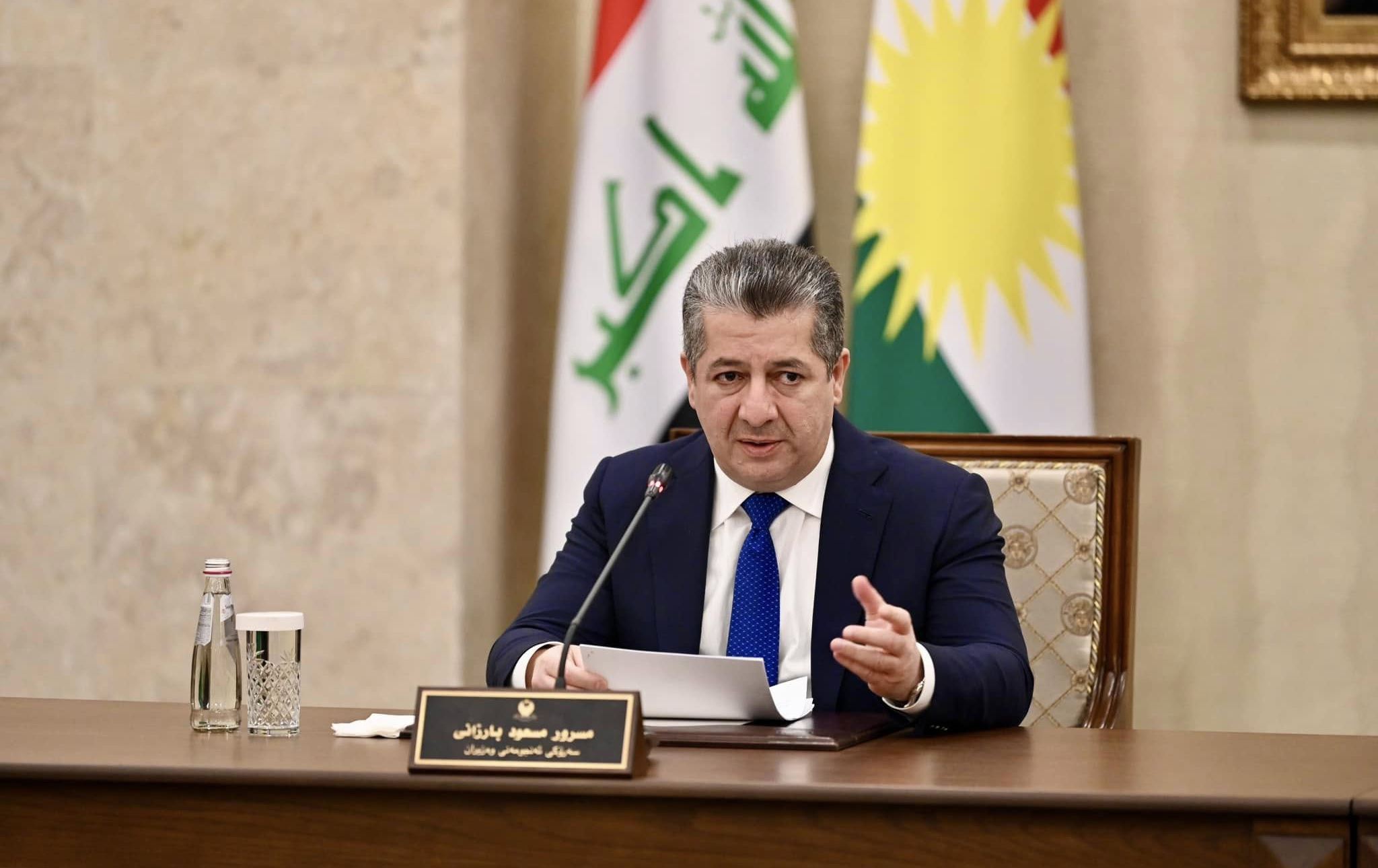 Serokwezîrê Herêma Kurdistanê Mesrûr Barzanî / Wêne: Arşîv