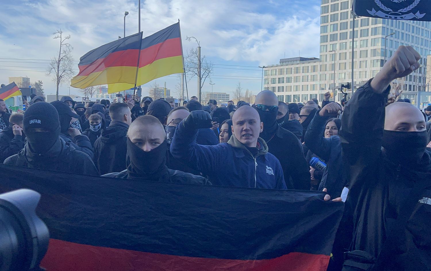 Foto: Berlin’de yüzlerce Neonazi yürüyüş yaptı/AA