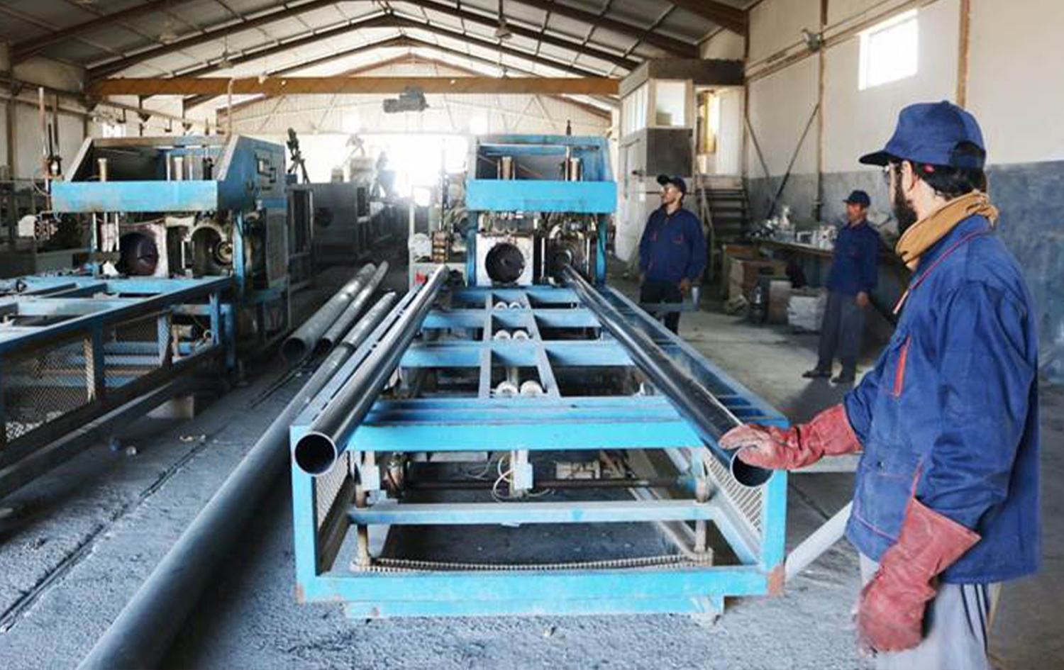 Irak'ta bir fabrika/Rûdaw