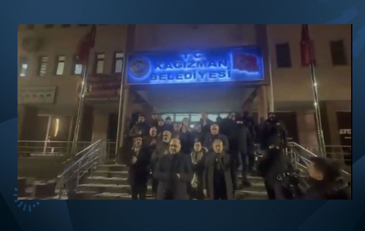 Kağızman Belediyesi'ne kayyım atandı. / Video alıntısı / Rûdaw