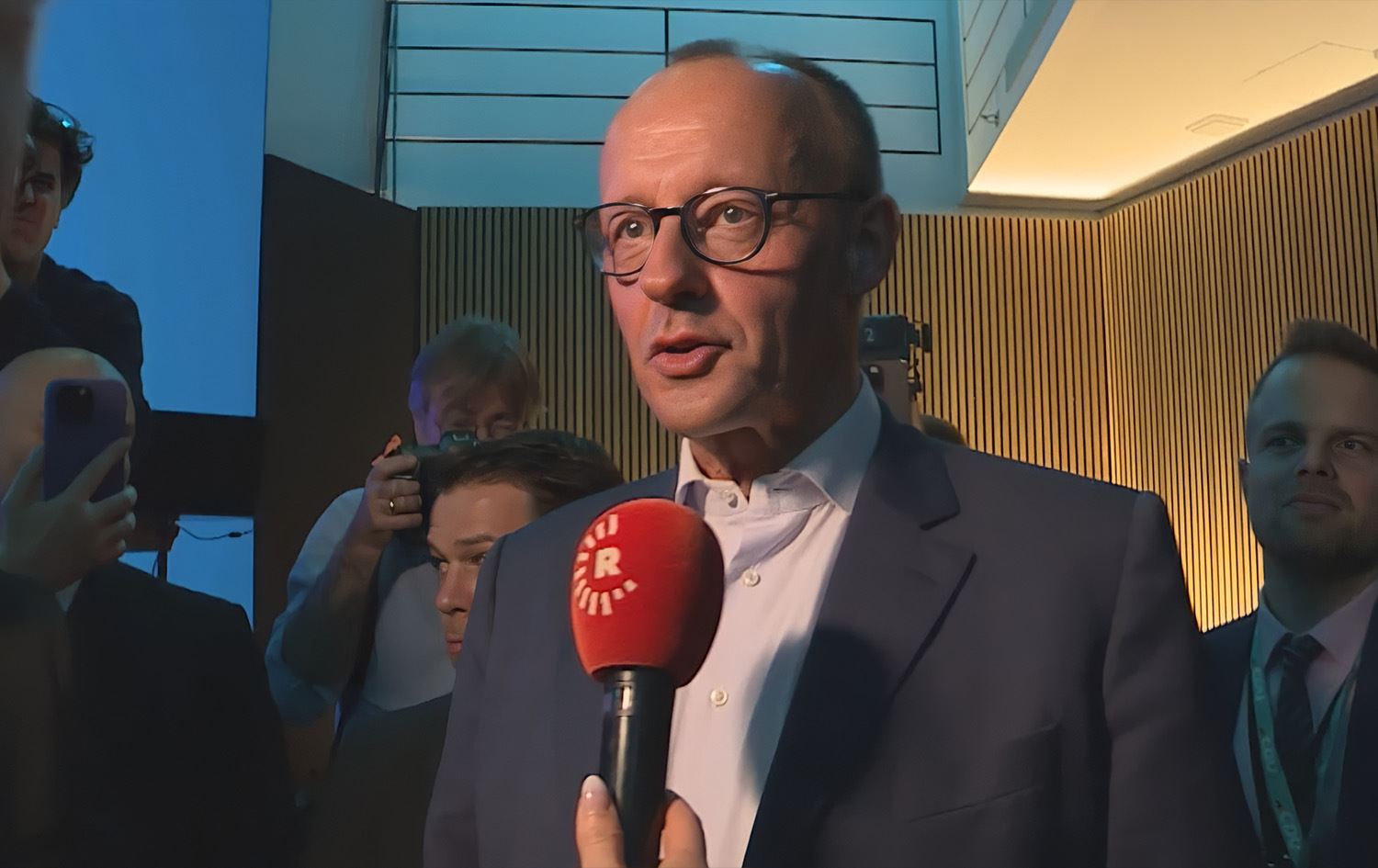 ميرتس لرووداو بعد تصدر الانتخابات الألمانية: حزبنا في وضع جيد وسنبدأ مشاورات تشكيل الحكومة