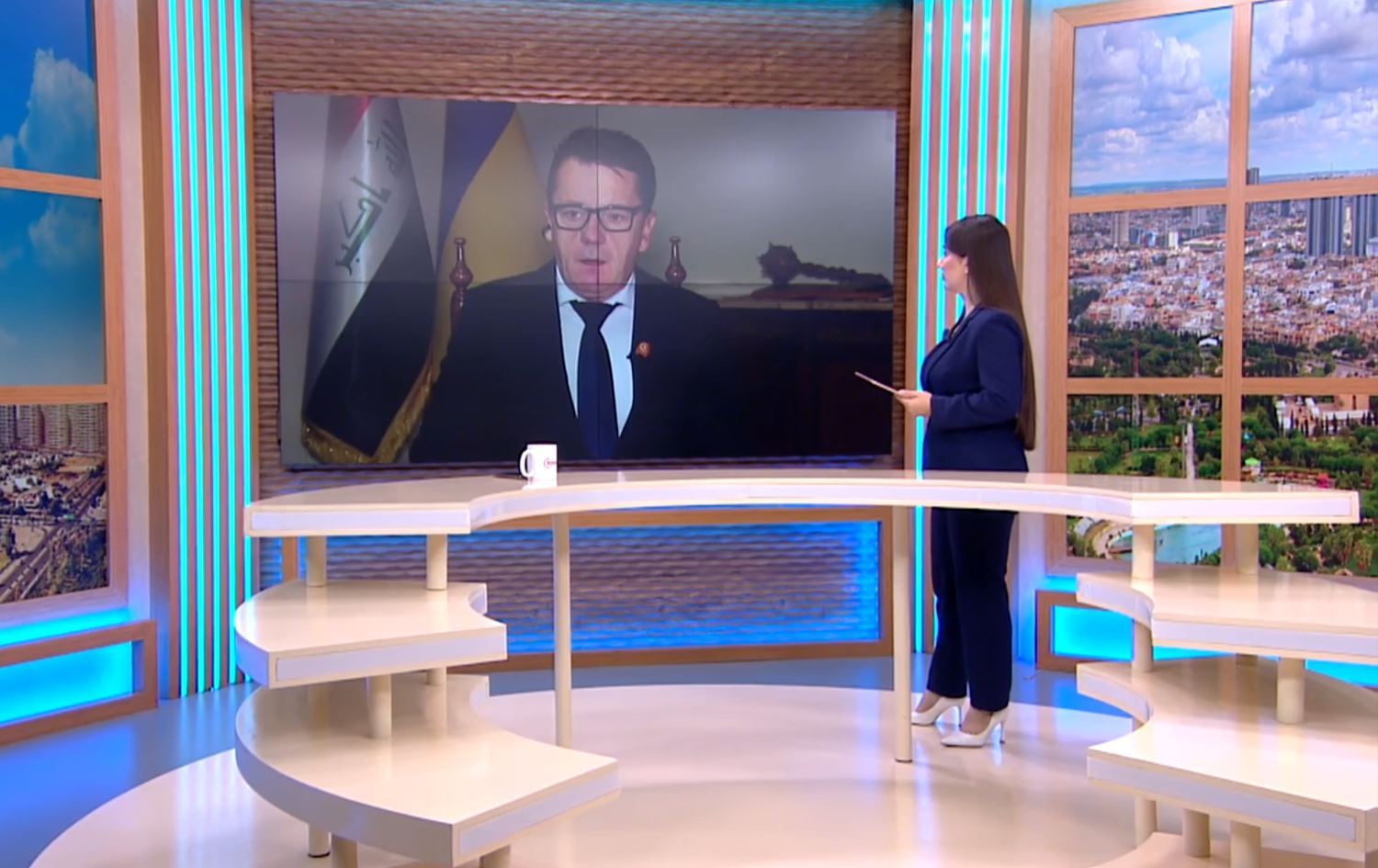 Nalîn Hesen û Ivan Dovhanych\ Wêne û vîdeo: Rûdaw