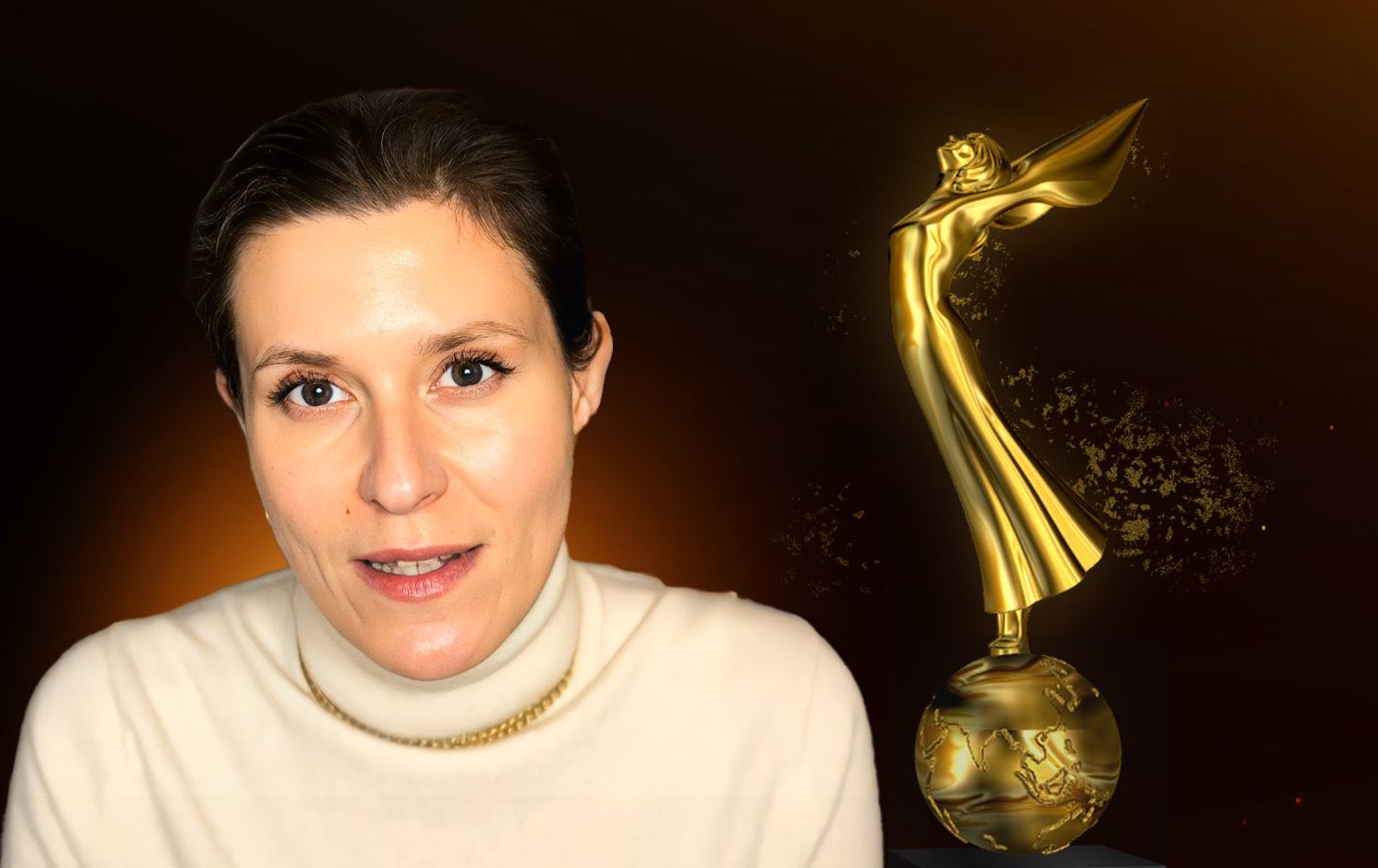 خەڵاتی شیفا گەردی و لەیلا مۆلانا ئالێن. 