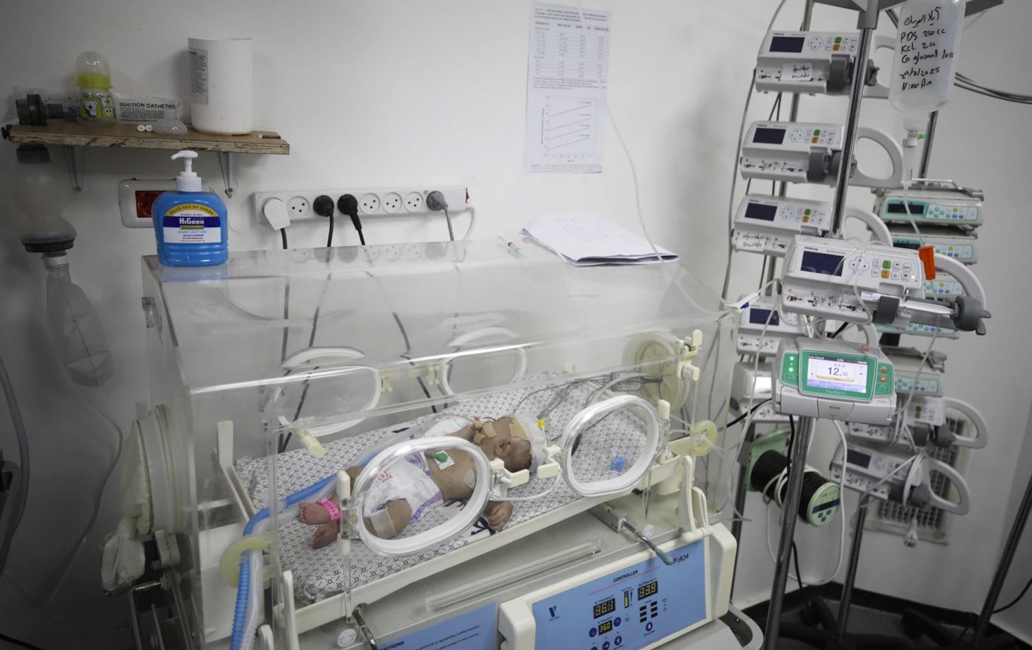 بەرپرسانی تەندروستیی غەززە: 5 منداڵی پێشوەختە لەدایکبوو رەقبوونەوە