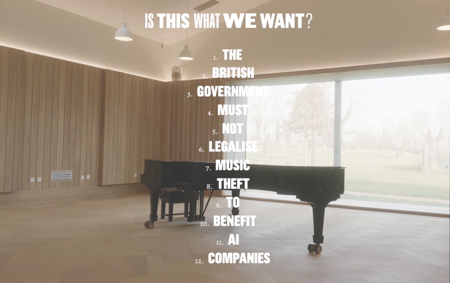 زیاتر لە هەزار میوزیکژەن ئەلبوومێکی میوزیکی بێدەنگ بڵاودەکەنەوە