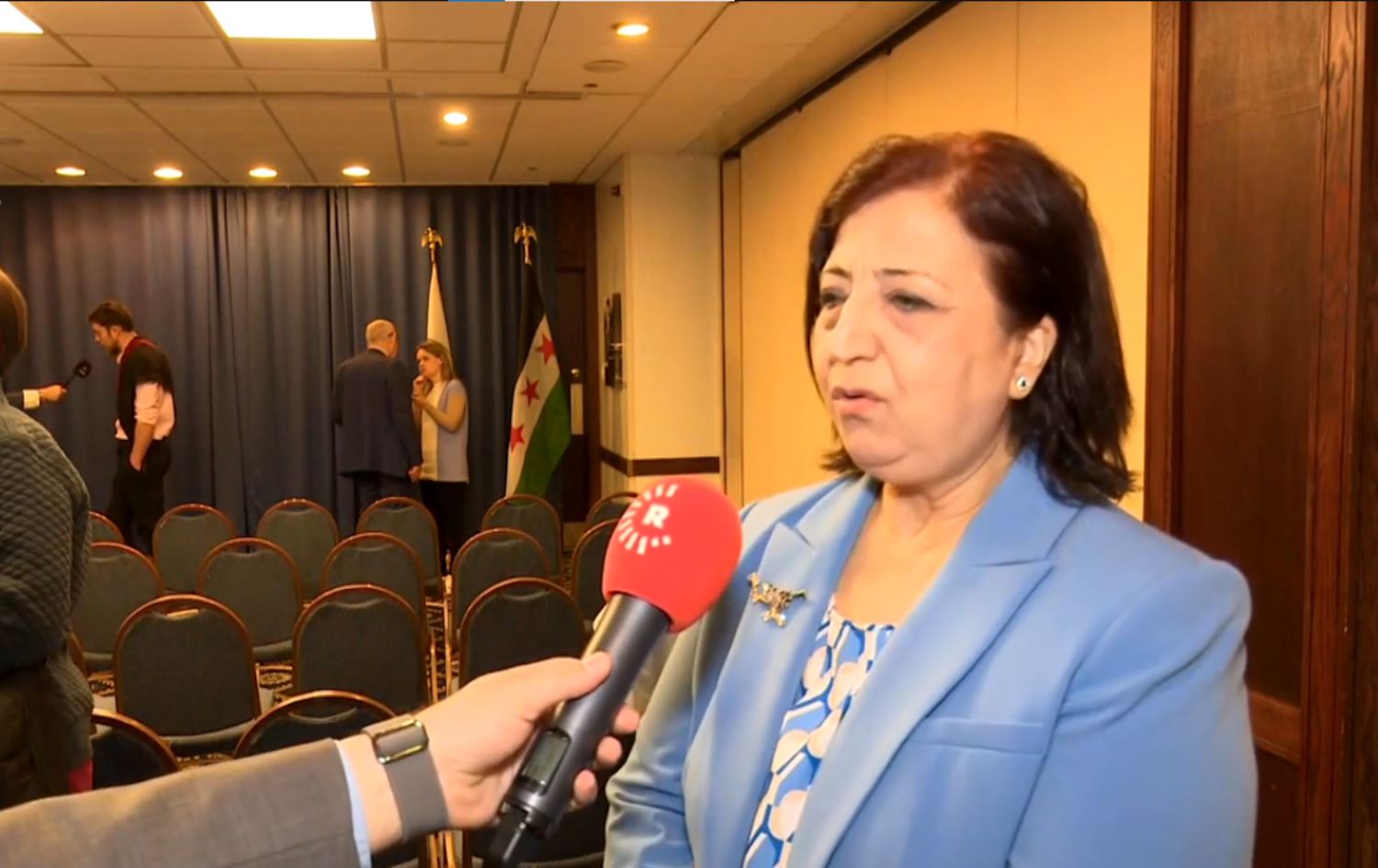 Demokratik Suriye Meclisi (MSD) ABD Temsilcisi Sinem Abdullah