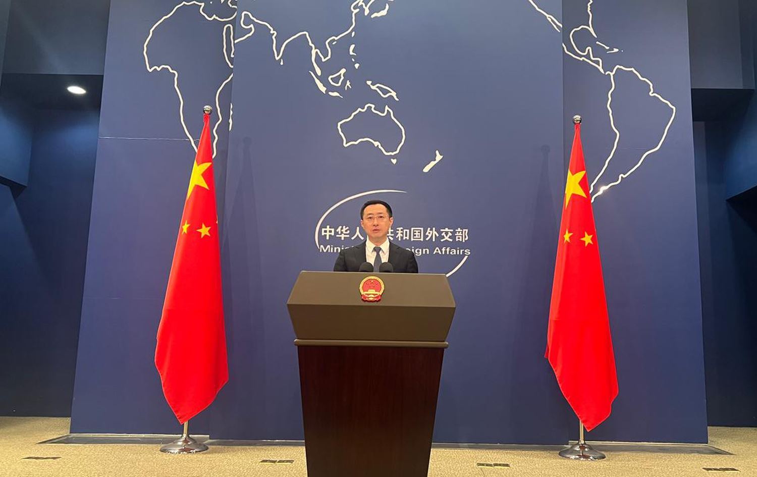 Çin Dışişleri Bakanlığı Sözcüsü Lin Jian