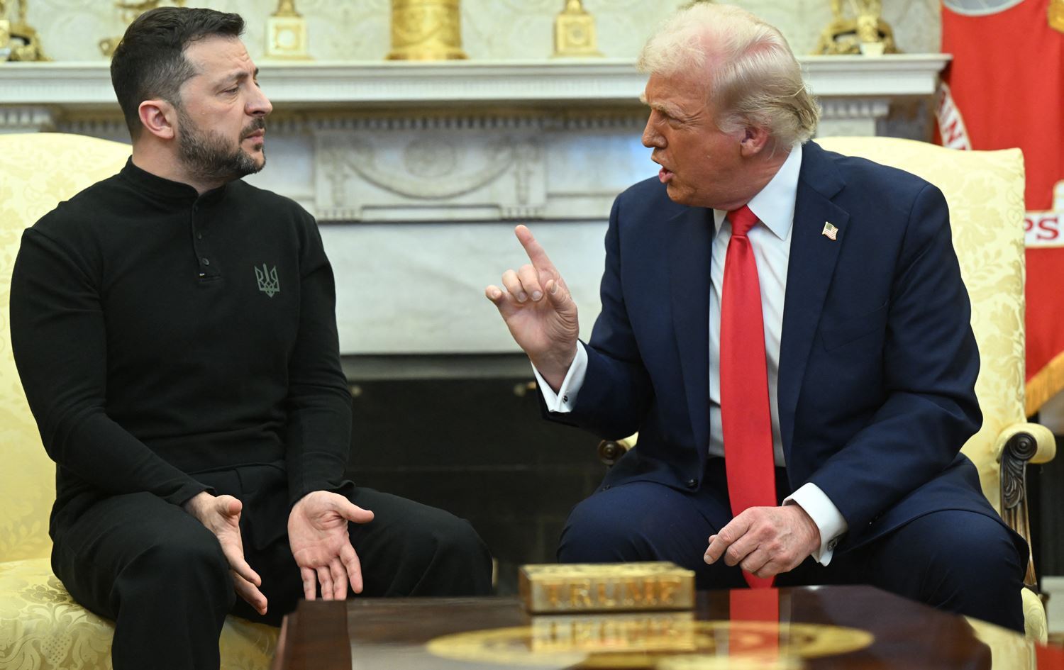 Foto: ABD Başkanı Donald Trump ve Ukrayna Devlet Başkanı Vlodomir Zelenskiy/AFP