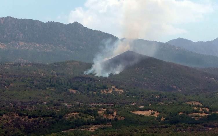 Dîmenên piştî bombebarana Tirkiyeyê /Wêne: Arşîv