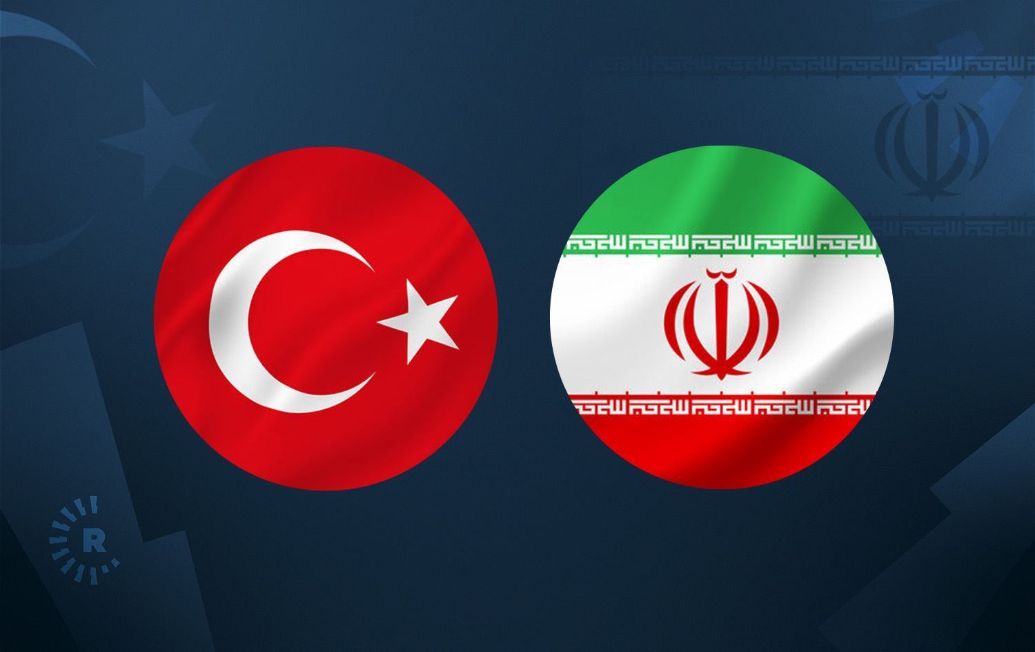 Alayên Tirkiye û Îranê /Wêne: Rûdaw Grafîk