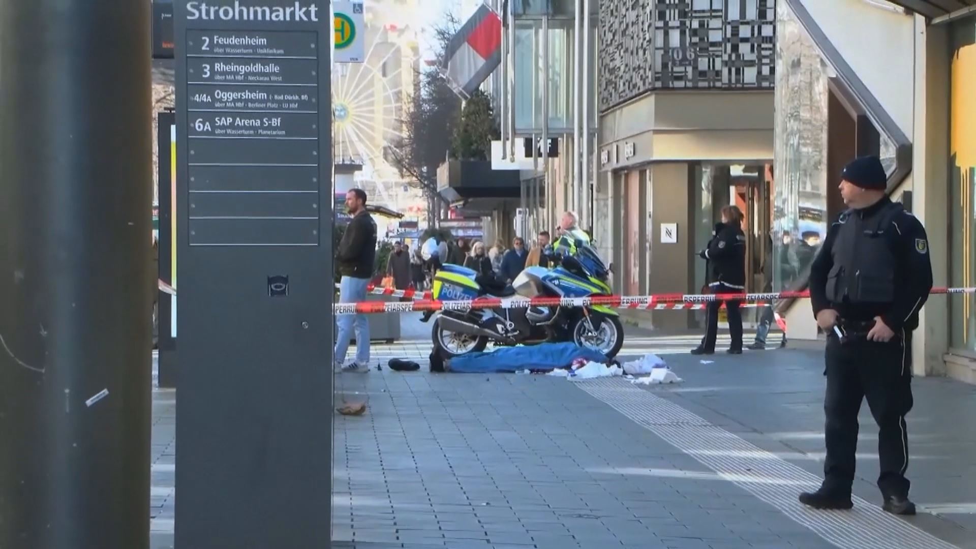 Mannheim attacker has no criminal record: Prosecutor