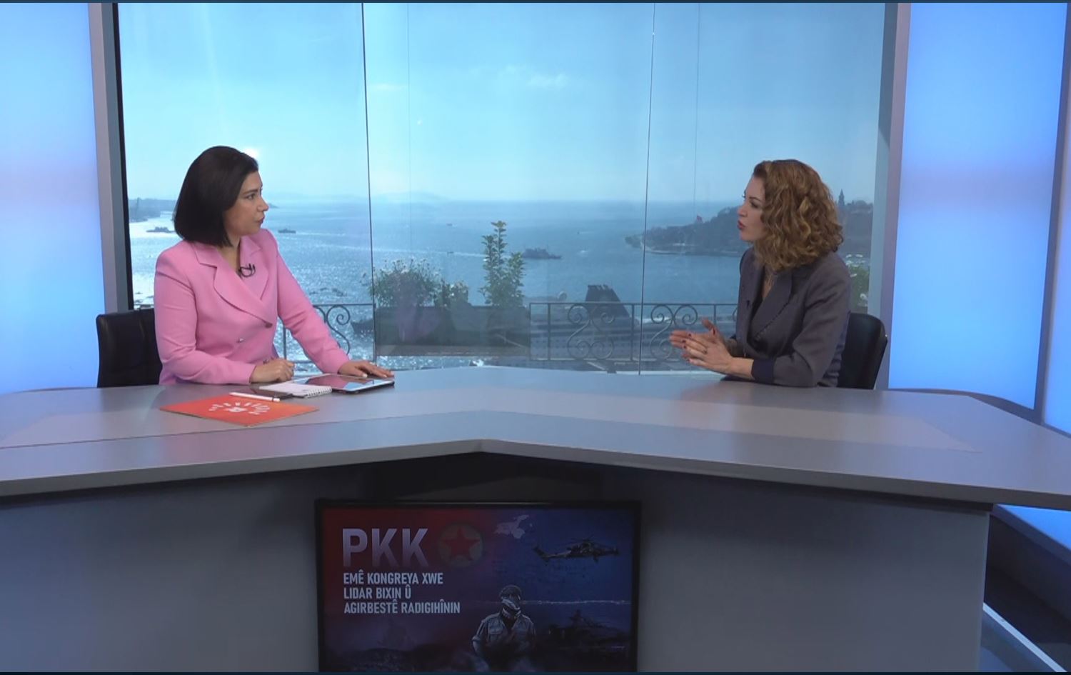 Rojnameger Nagehan Alçi bû mêhvana Bultena Bakur / Wêne û vîdeo: Rûdaw