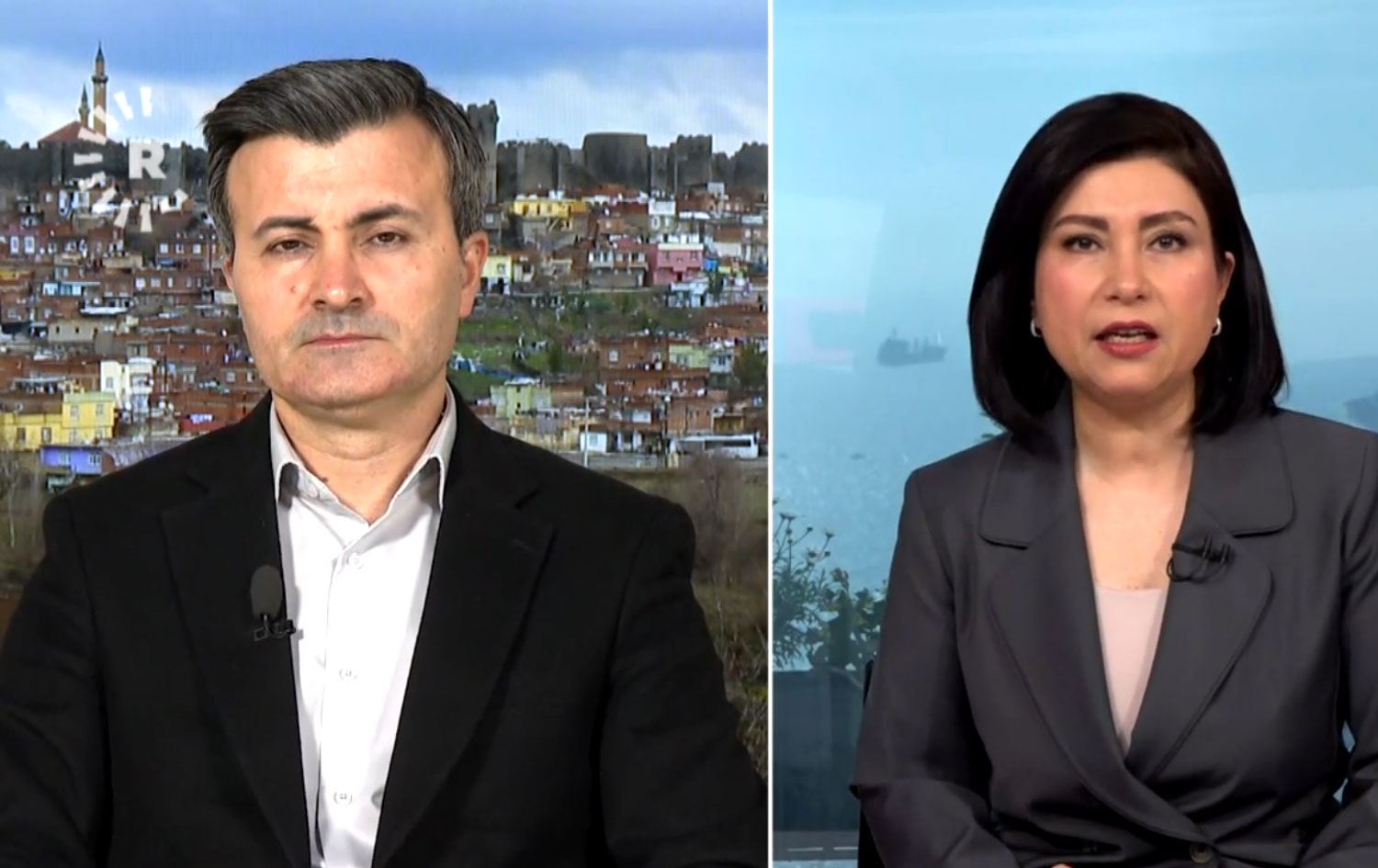 Reha Ruhavîoglu û Hêvîdar Zana / Wêne û Vîdeo: Rûdaw