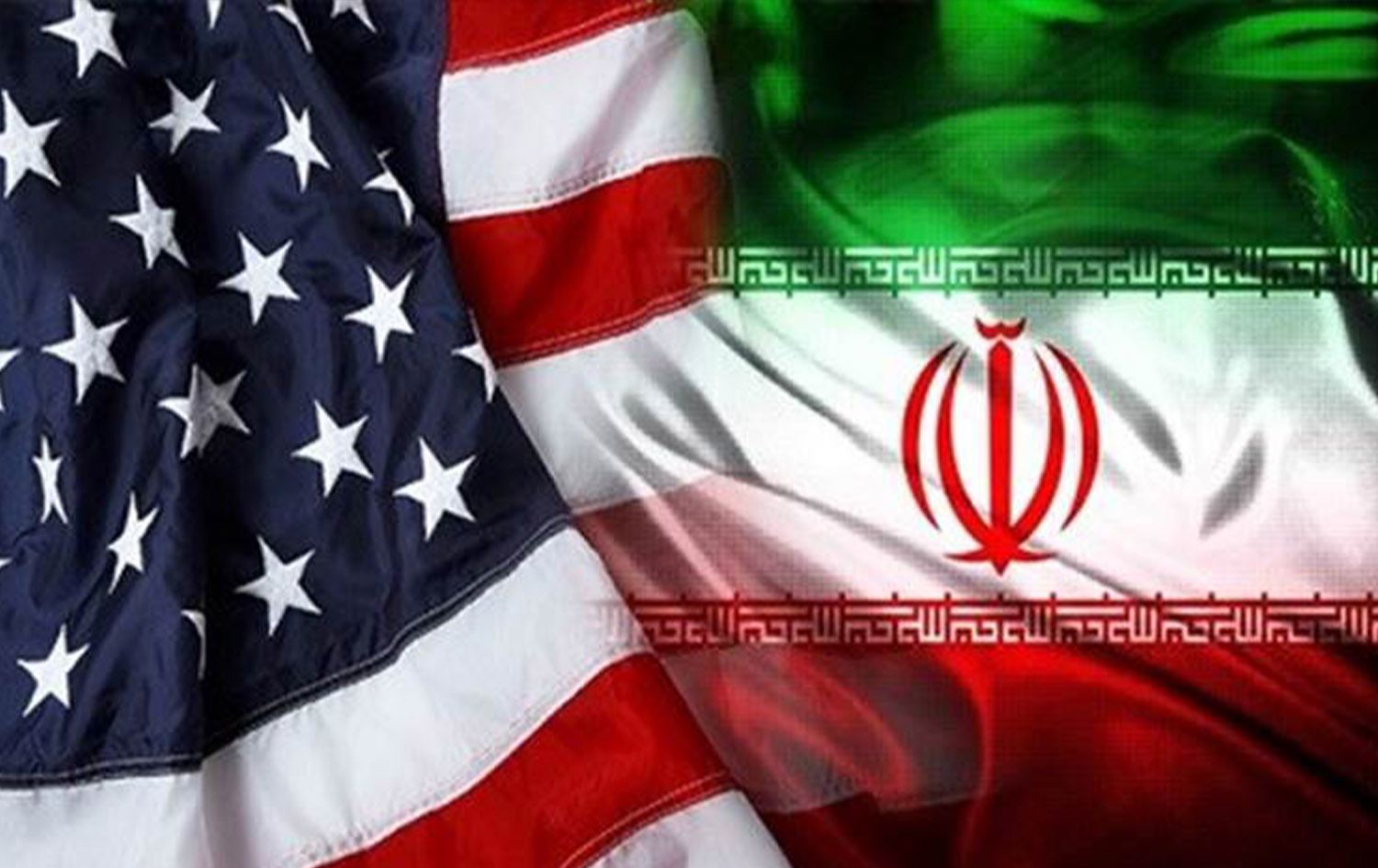 ABD ve İran bayrakları