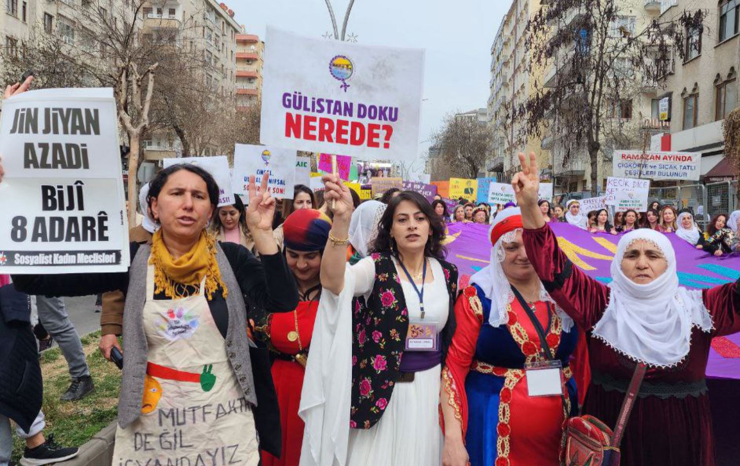 Diyarbakır'da 8 Mart kutlamaları / Foto: Maşallah Dekak / Rûdaw