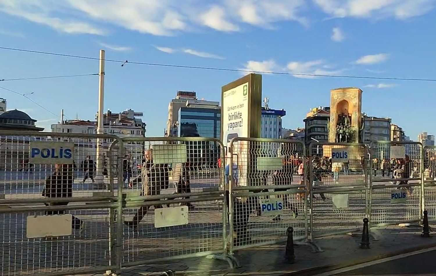 İstanbul'da polis önlem aldı. / Foto: ANKA