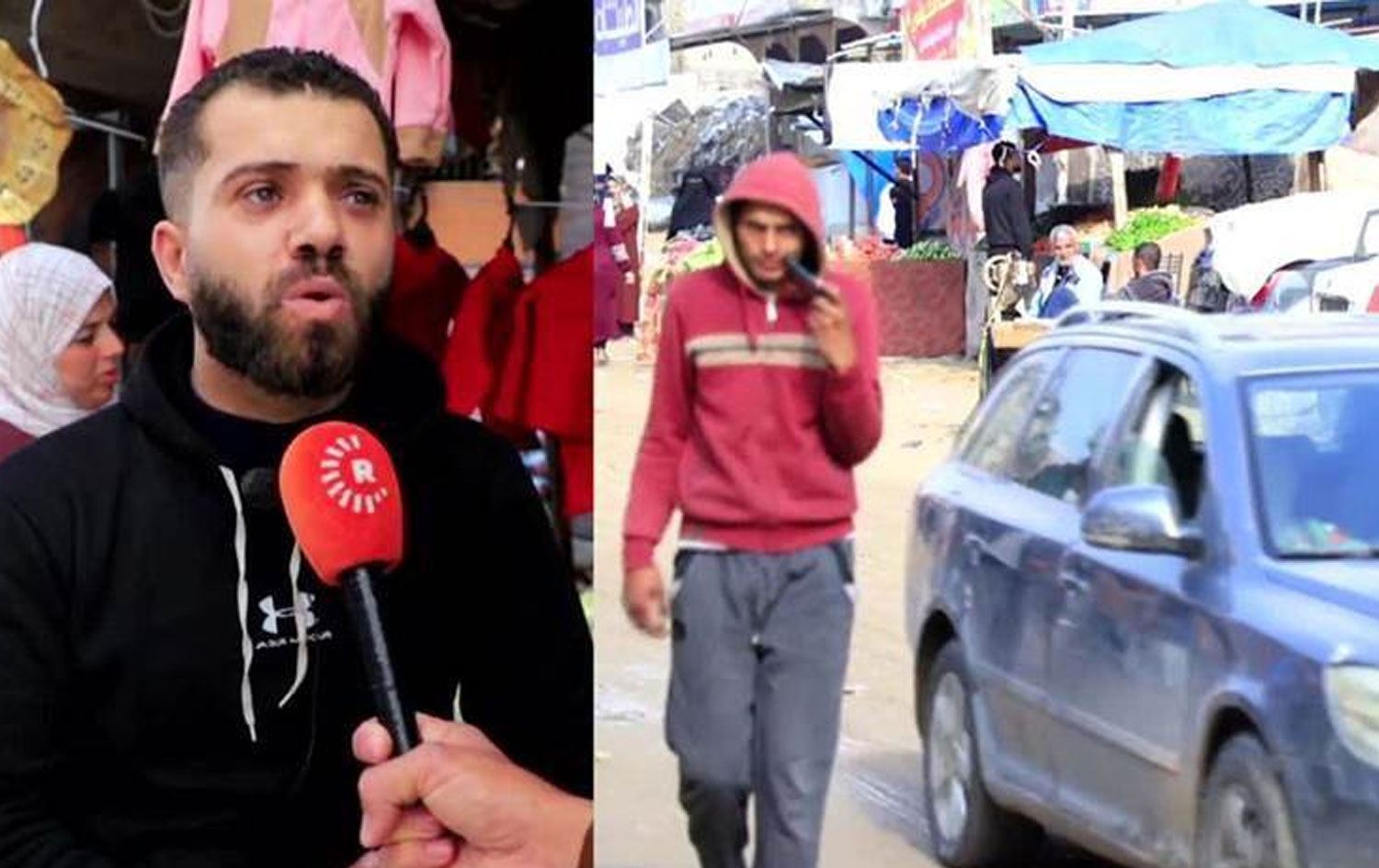 Rojî ye lê Xezeyî bi saetan li hêviya pariyek nan dimînin