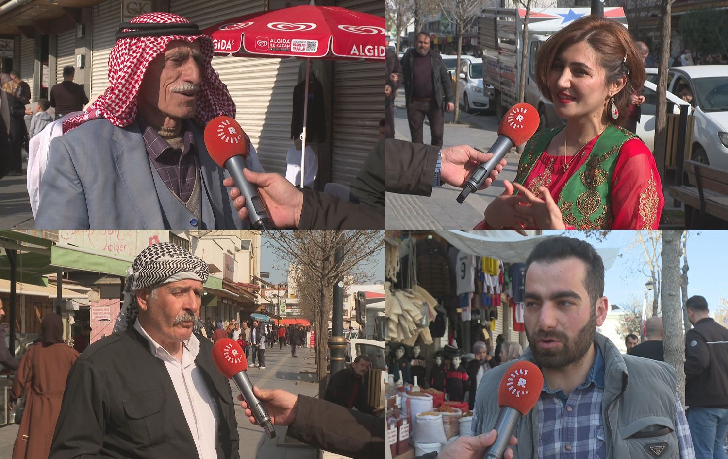 Welatî li ser cil û bergên Kurdî diaxivin /Wêne: Rûdaw