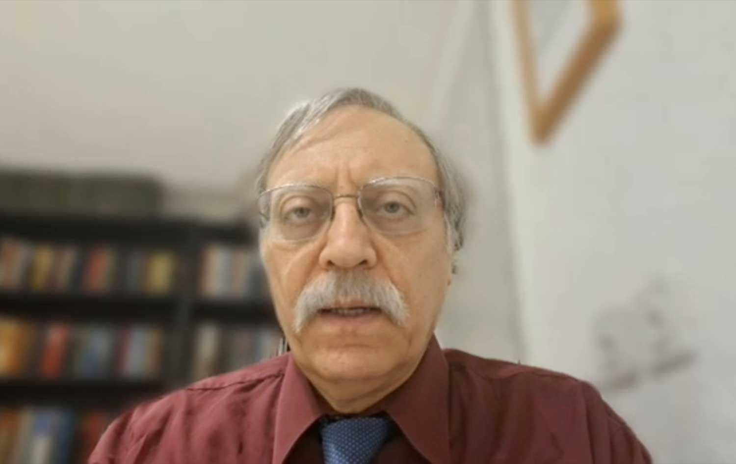 Hevserokê Nûnertiya Meclîsa Sûriyeya Demokratîk (MSD) ê Washingtonê Besam Îshaq / Wêne û Vîdoe: Rûdaw