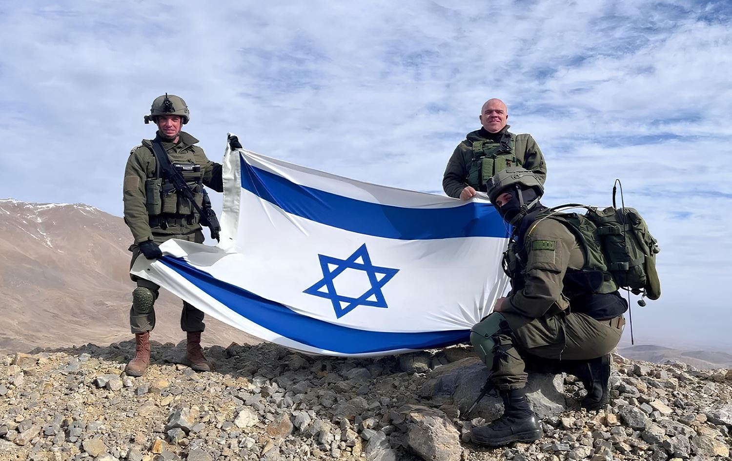 Leşkerên Îsraîlê li Sûriyeyê / Wêne: Medyaya civakî