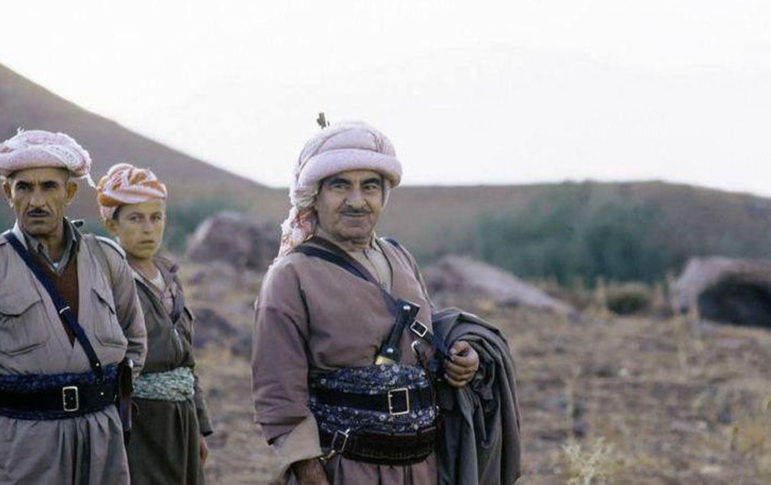 Mele Mustafa Barzani, Peşmergelerle birlikte - Arşiv