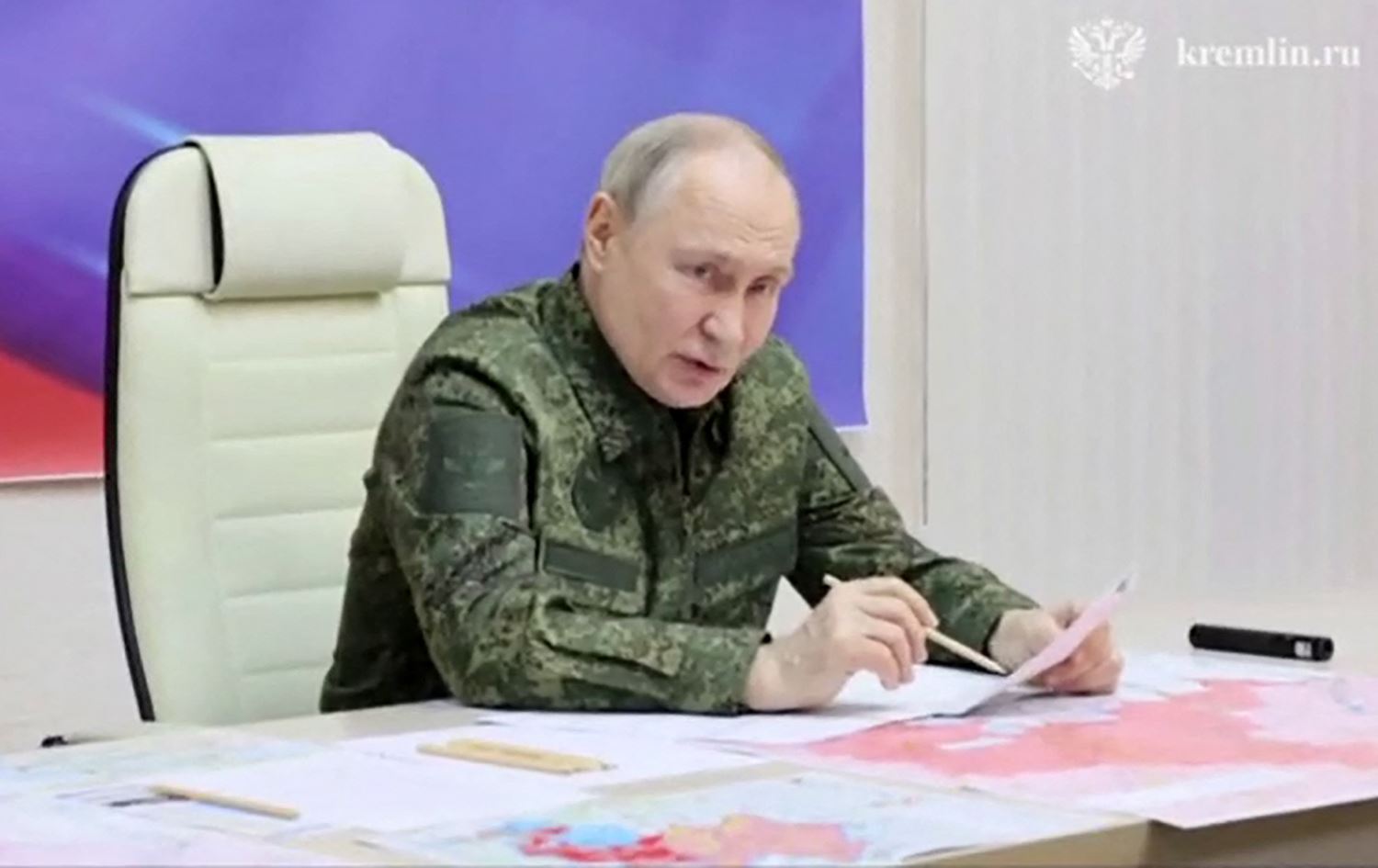 پووتین گومانی لە پلانی ئاگربەستی ئۆکراینا هەیە