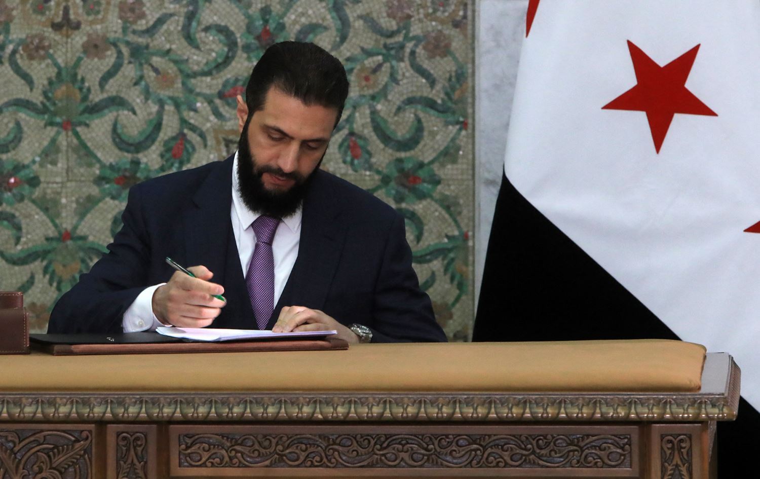 Suriye Cumurbaşkanı Ahmed Şara 