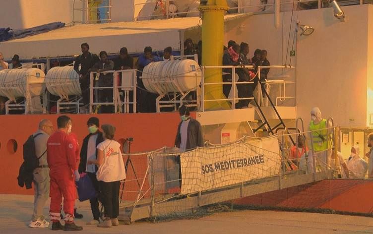 Koçberên li Îtalyayê / Wêne: Ji dîmenan