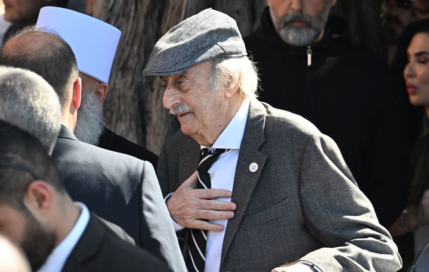 Lübnanlı Dürzi lider Velid Canbolat / Foto: AA