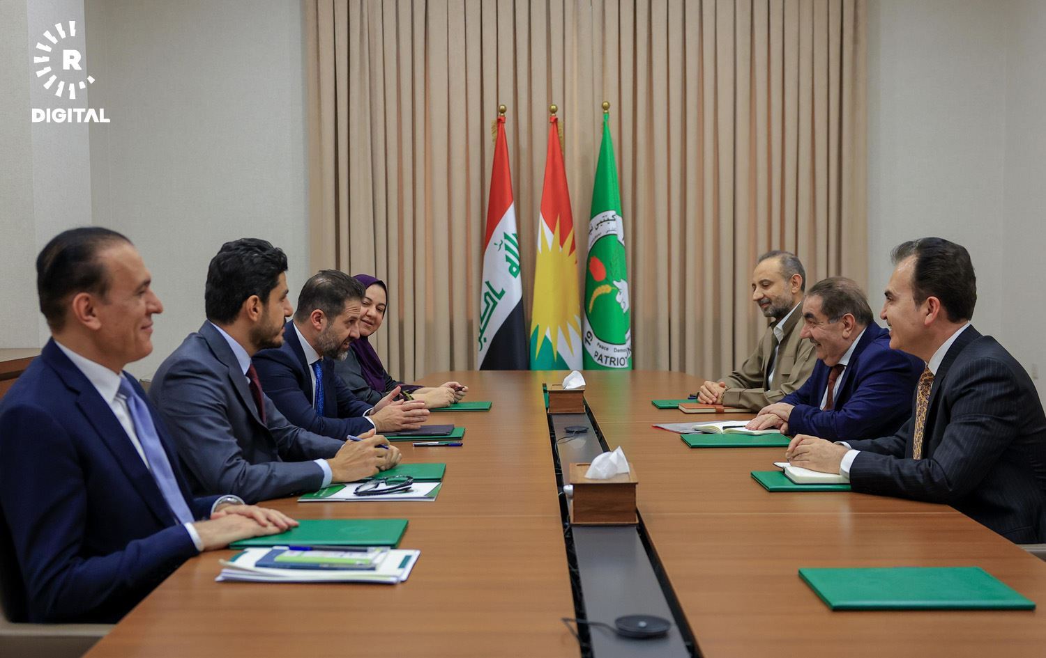 Toplantıdan kare - Rûdaw