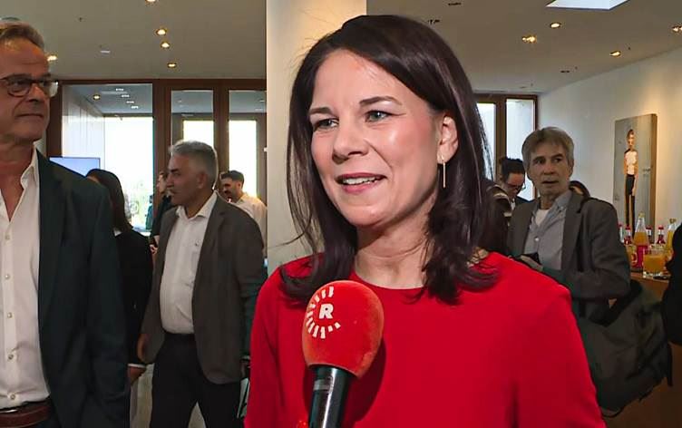 Wezîra Karên Derve ya Almanyayê Annalena Baerbock / Wêne: Ji ber dîmenan, Rûdaw