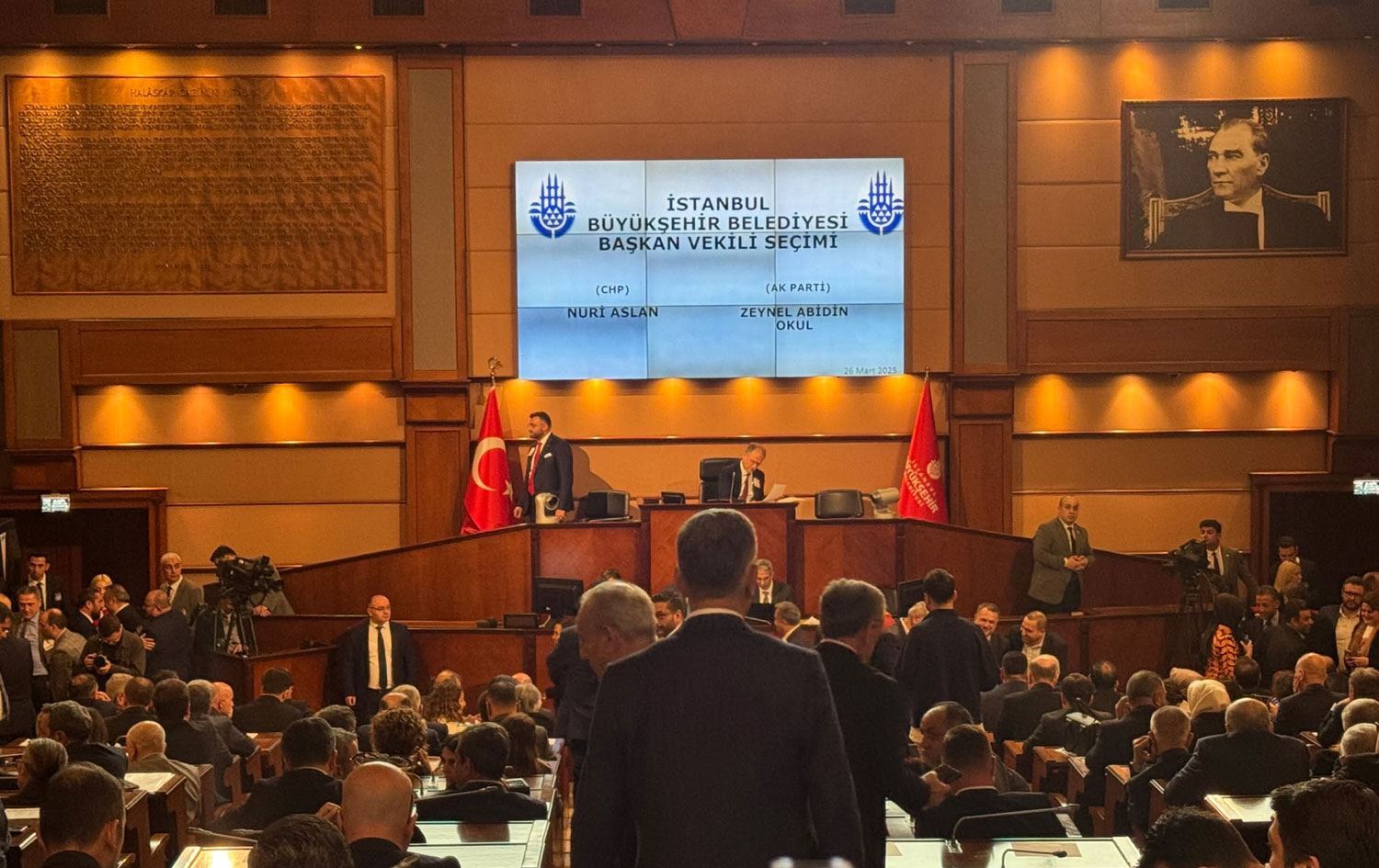 Meclisa Şaredariya Bajarê Mezin a Stenbolê / Wêne: Rûdaw