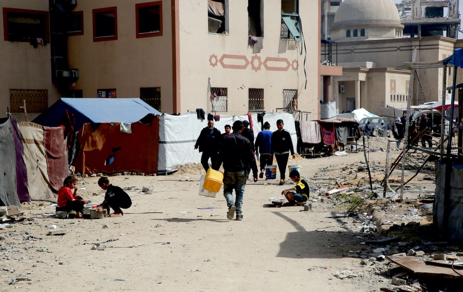 Gazze'ye yönelik saldırılar sürüyor / Fotoğraf: AA 