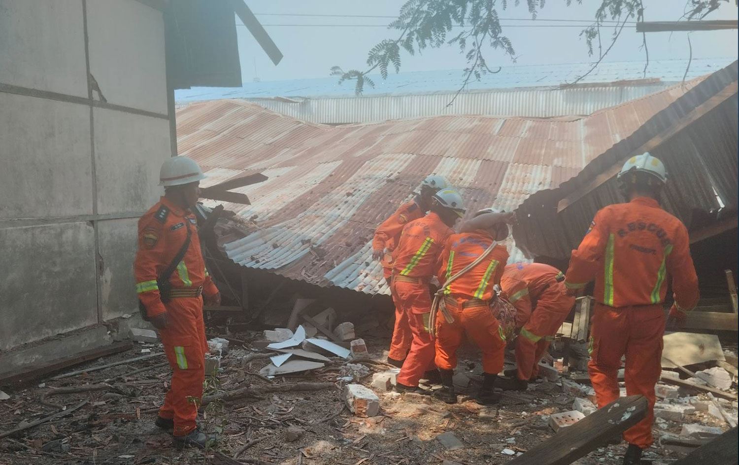 Myanmar'da deprem / Foto: AA