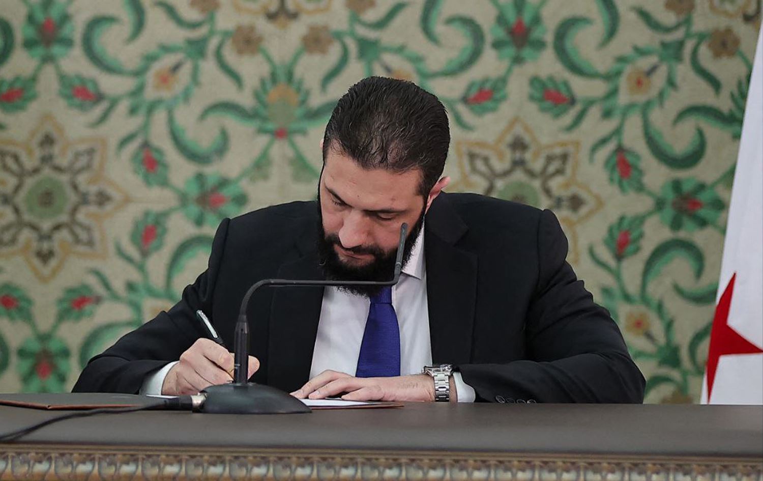 Suriye Cumhurbaşkanı Ahmed Şar