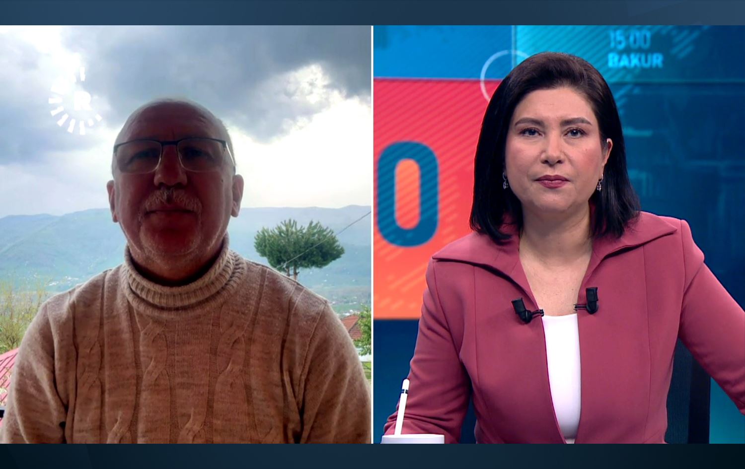 Hasan Oktay û Hêvîdar Zana /Wêne: Rûdaw