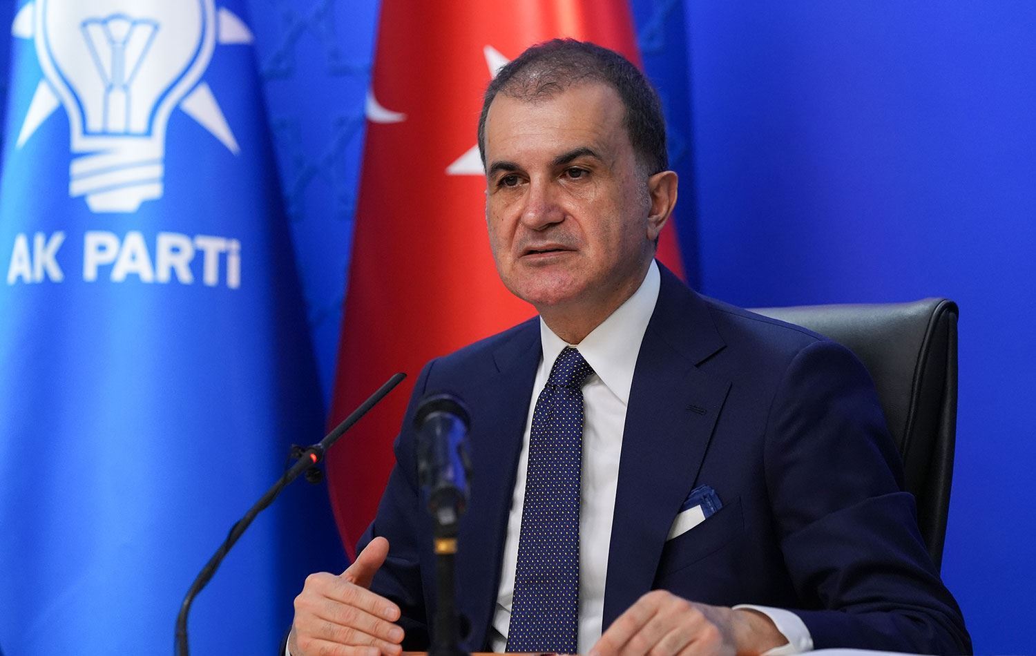 Berdevkê AK Partiyê Omer Çelîk / Wêne: AA