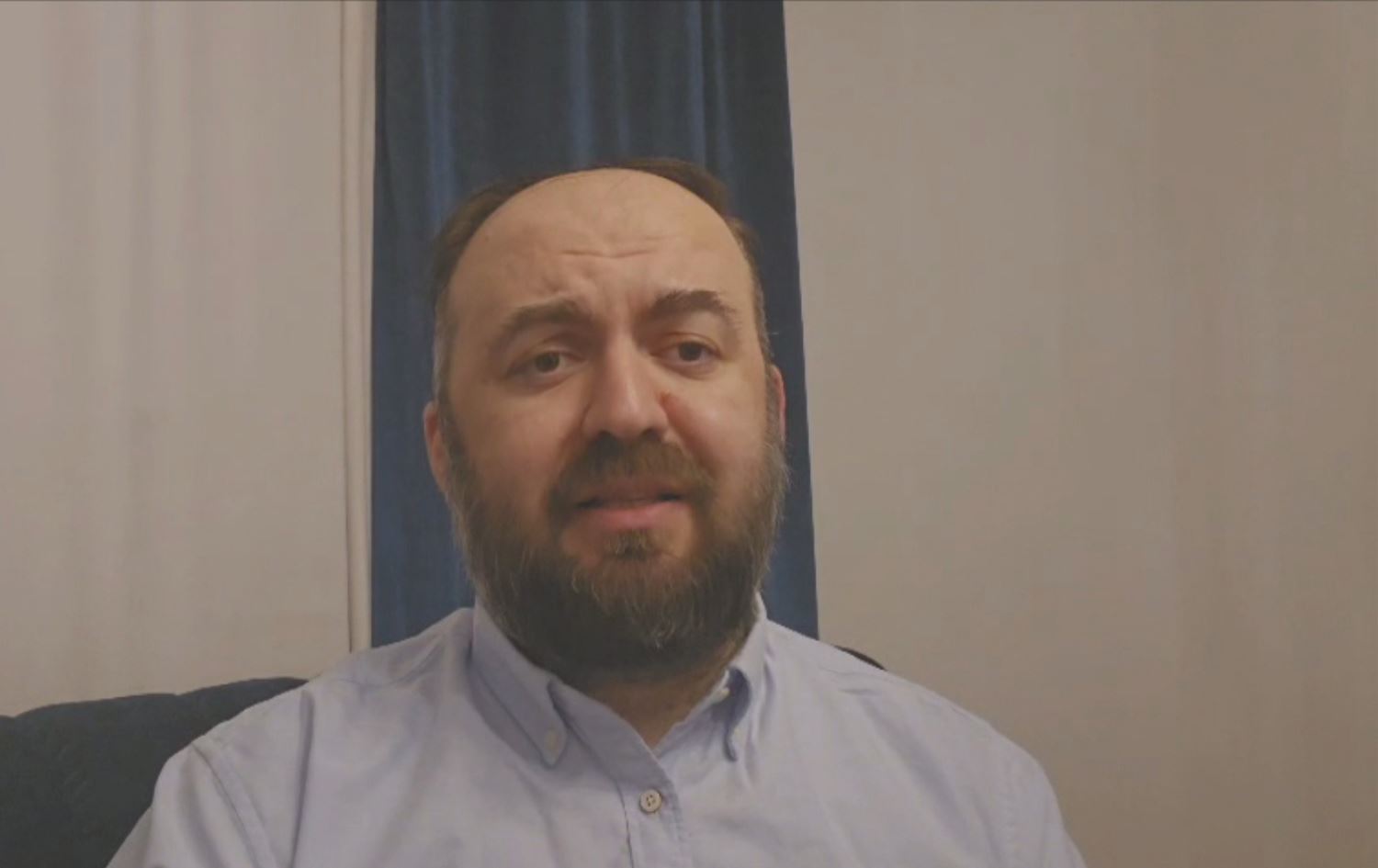 Birêvebirê Rêxistina Rewangeha Aşûrî ya Mafên Mirovan Cemîl Diyarbekirlî / Wêne û vîdeo: Rûdaw