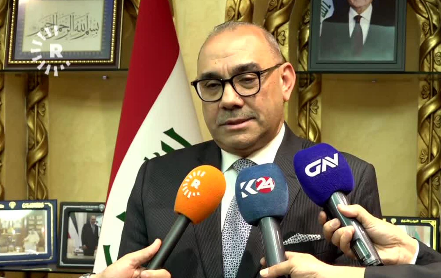 السفير العراقي في الكويت المنهل الصافي