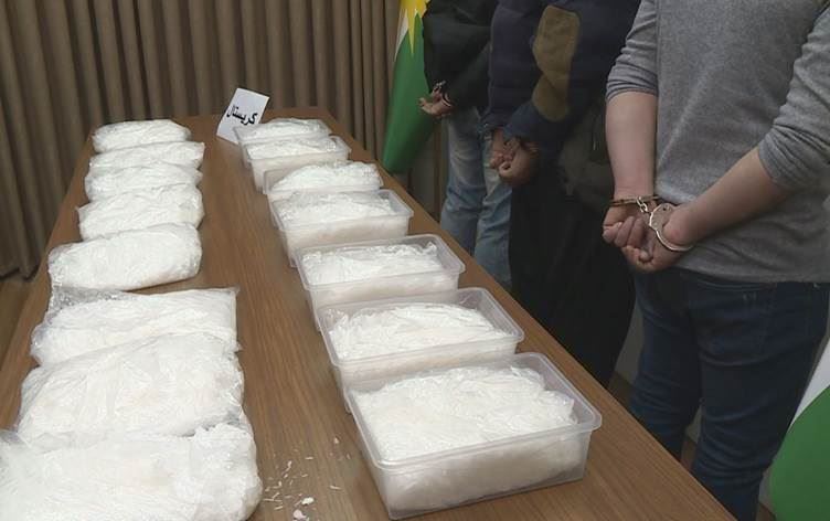 تۆڕێکى نێودەوڵەتى مادەى هۆشبەر دەستگیرکران، چالاکییەکانیان گەیشتووەتە هەرێمى کوردستان