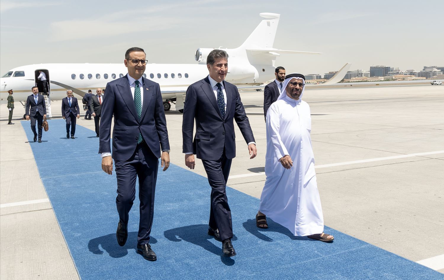 Serokê Herêma Kurdistanê li Îmaratê ye