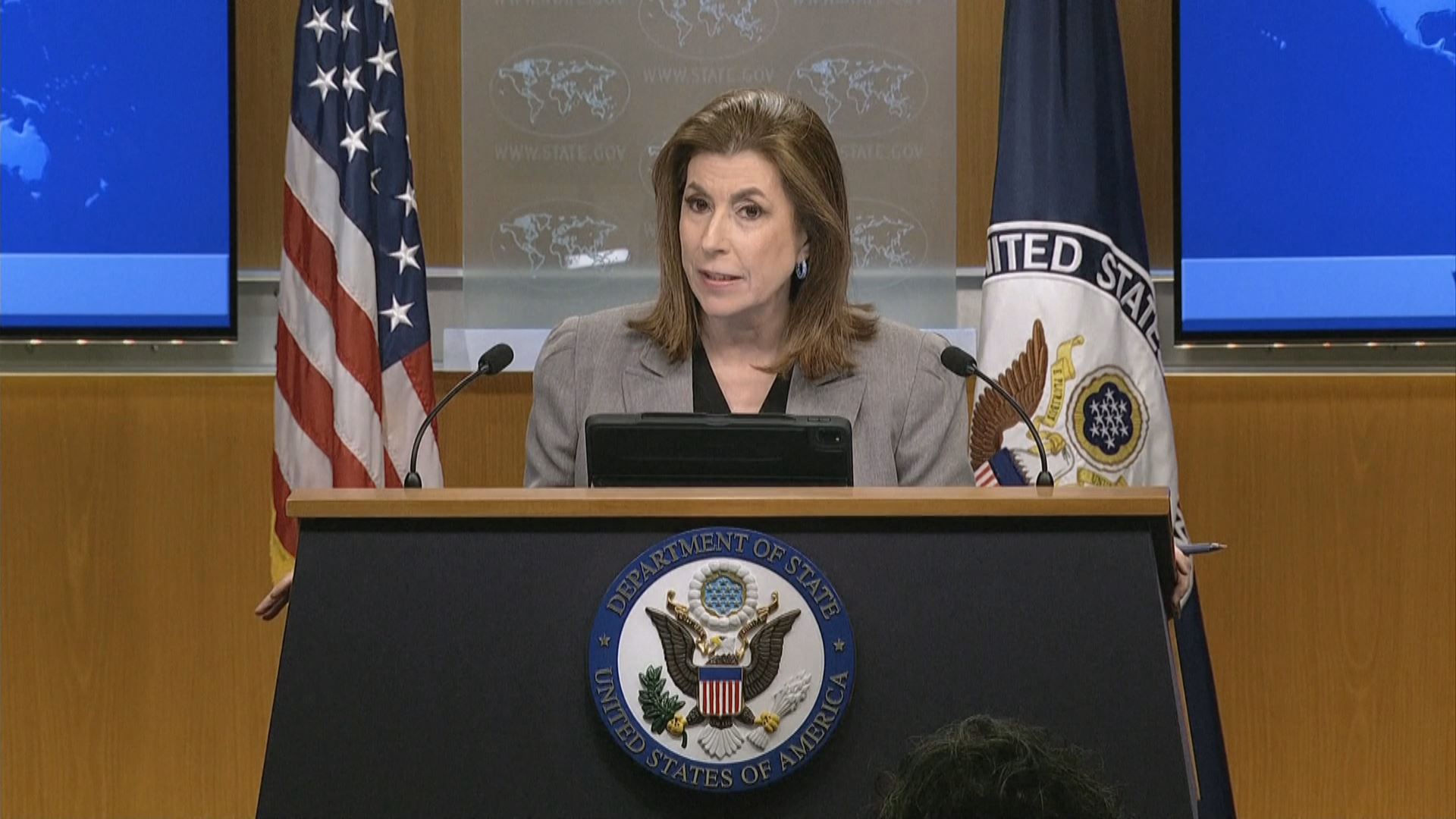 Syria’s interim government yet to meet Washington’s expectations: Spox