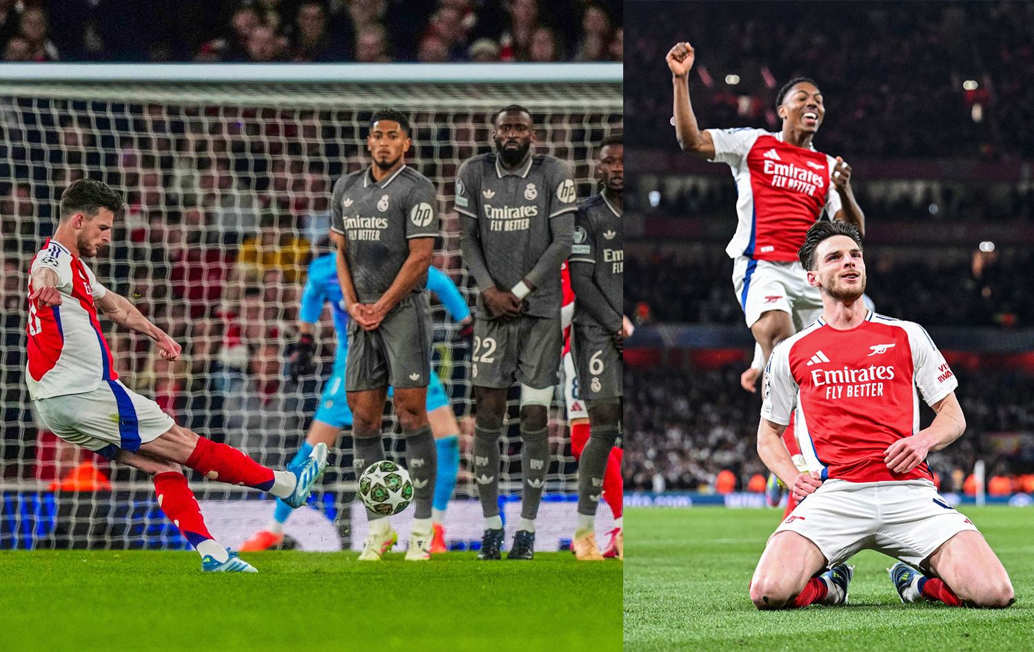 دیکلان رایس نهێنی تۆمارکردنی دوو گۆڵەکەی بەرامبەر ریال مەدرید ئاشکرا کرد