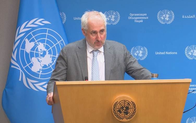 BM Genel Sekreteri Antonio Guterres'in sözcüsü Stephane Dujarric / Foto: Rûdaw