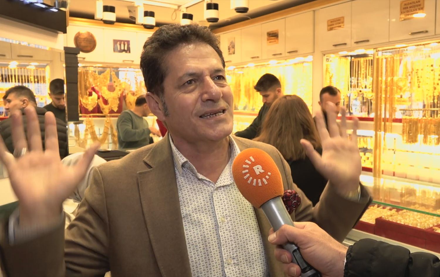 Serokê Jûra Zêrîngeran a Colemêrgê Sebahadîn Şen /Wêne: Rûdaw 