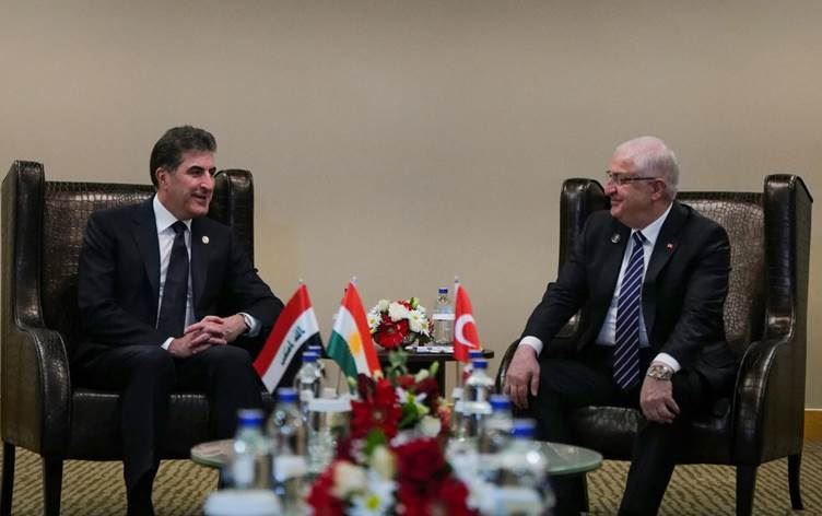 Nêçîrvan Barzanî û Yaşar Guler / Wêne: Serokatiya Herêma Kurdistanê