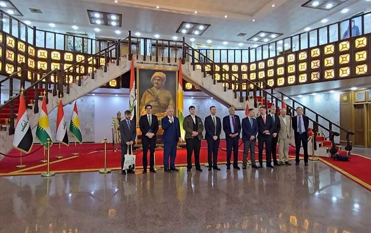 Şandeyeke Brîtanya û Ewropayê li Başûrê Kurdistanê ye