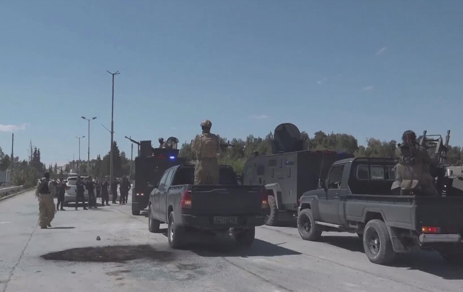 Hêzên Asayîşê\ Wêne: Medyaya Civakî